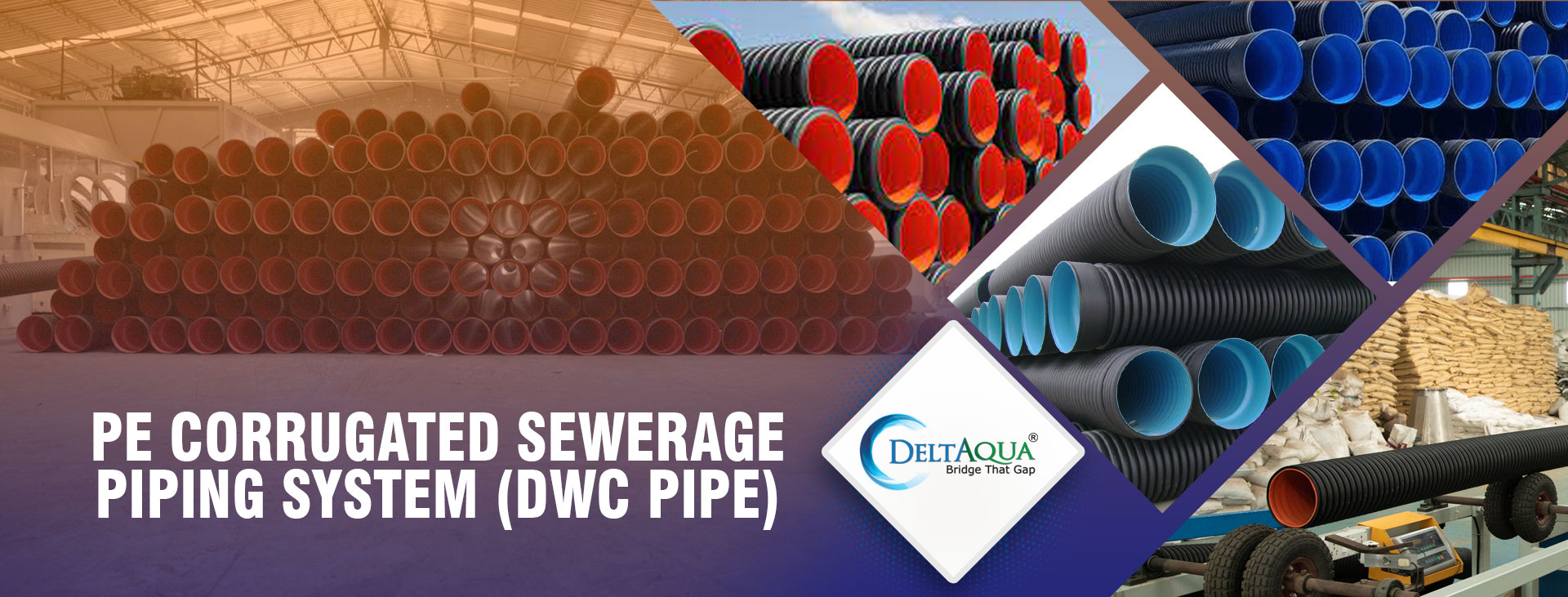 PE Corrugated Sewerage Piping System (DWC Pipe)
