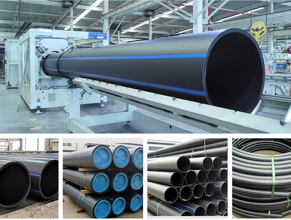 HDPE Water Supply Pipes Manufacturer, Supplier India, PE Pipes, PE Large  Diameter Pipes